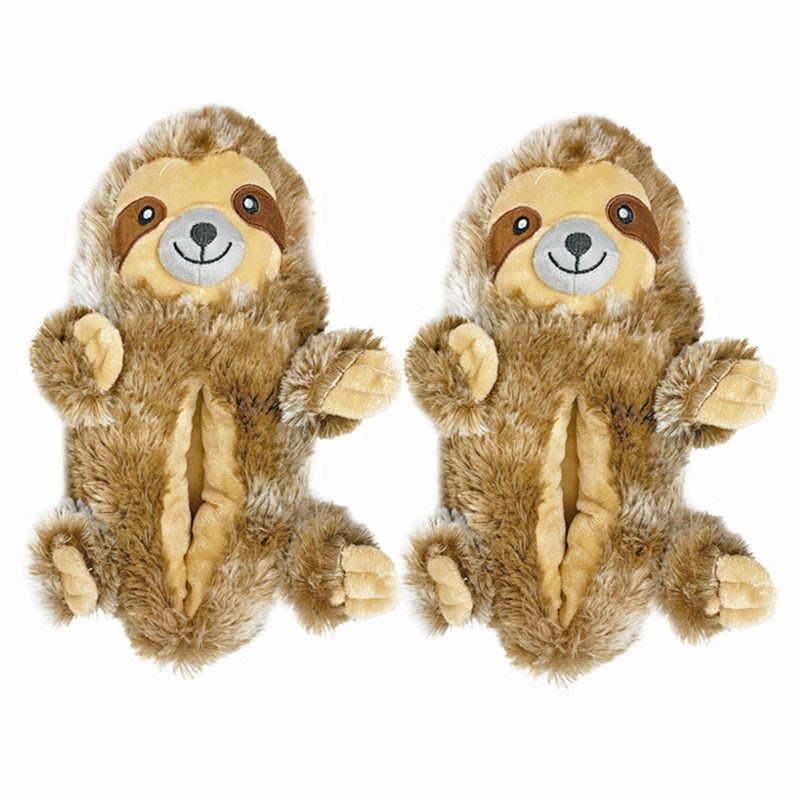 Dusty the Sloth Fuzzy Slippers