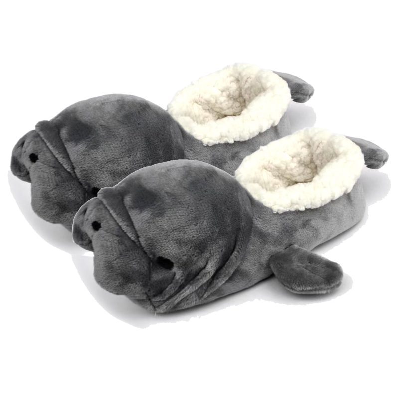 Manatee Splash Womens Slippers