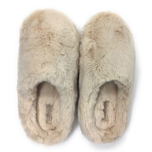 Sabrina Tan Plush Slip On Slippers for Women