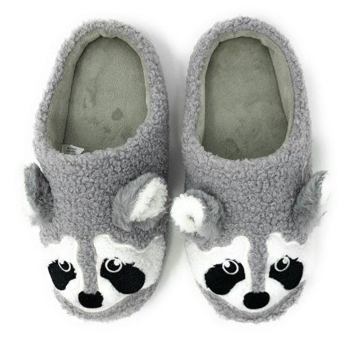 Raccoon Slip On Slippers for Women