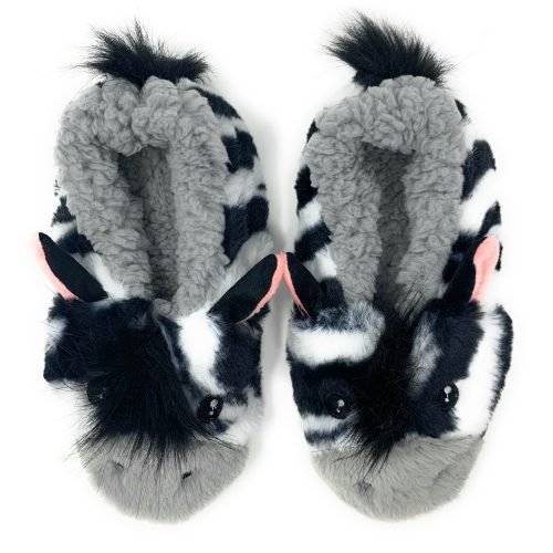 ZZ Zebra Slippers for Women | House Shoes