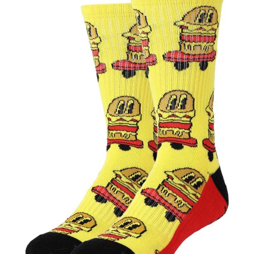 Burgers On Wheels Athletic Socks | Socks For Men