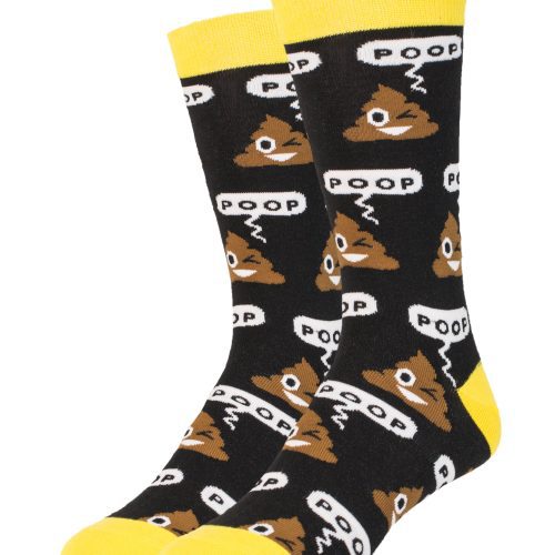 Poop! Socks | Sassy Crew Socks For Men