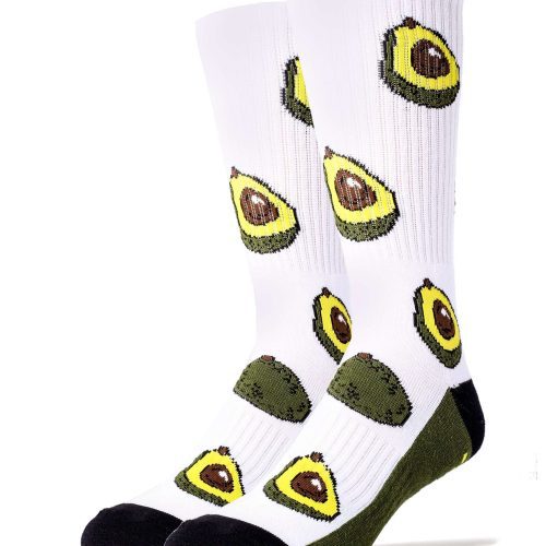 Avocado Life Athletic Socks | Novelty Socks For Men