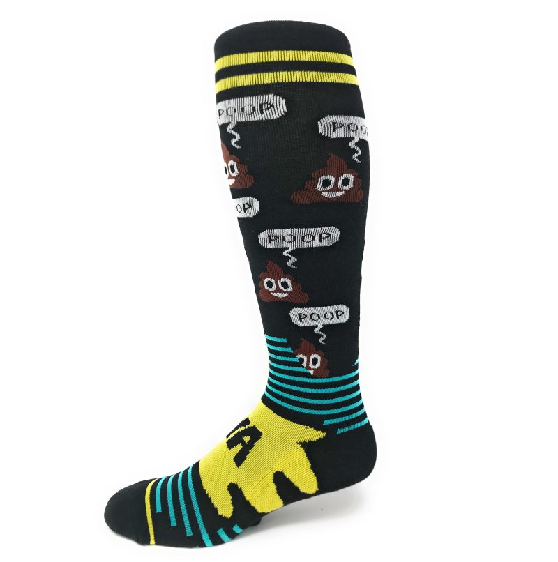 Poop! Compression Unisex Socks