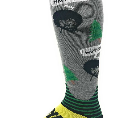 Bob Ross Happy Tree Compression Socks for Unisex