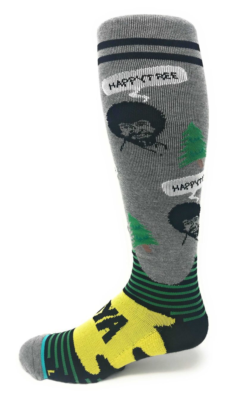 Bob Ross Happy Tree Compression Socks for Unisex