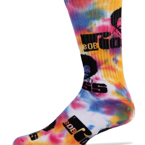 Tie Dye Bob Ross Athletic Socks | Fun Unisex Socks