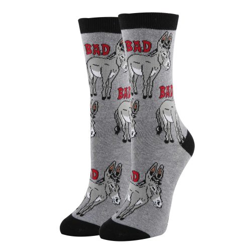 Bad Ass Socks | Funny Crew Socks for Women