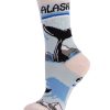 Alaska Socks | Novelty Crew Socks For Women